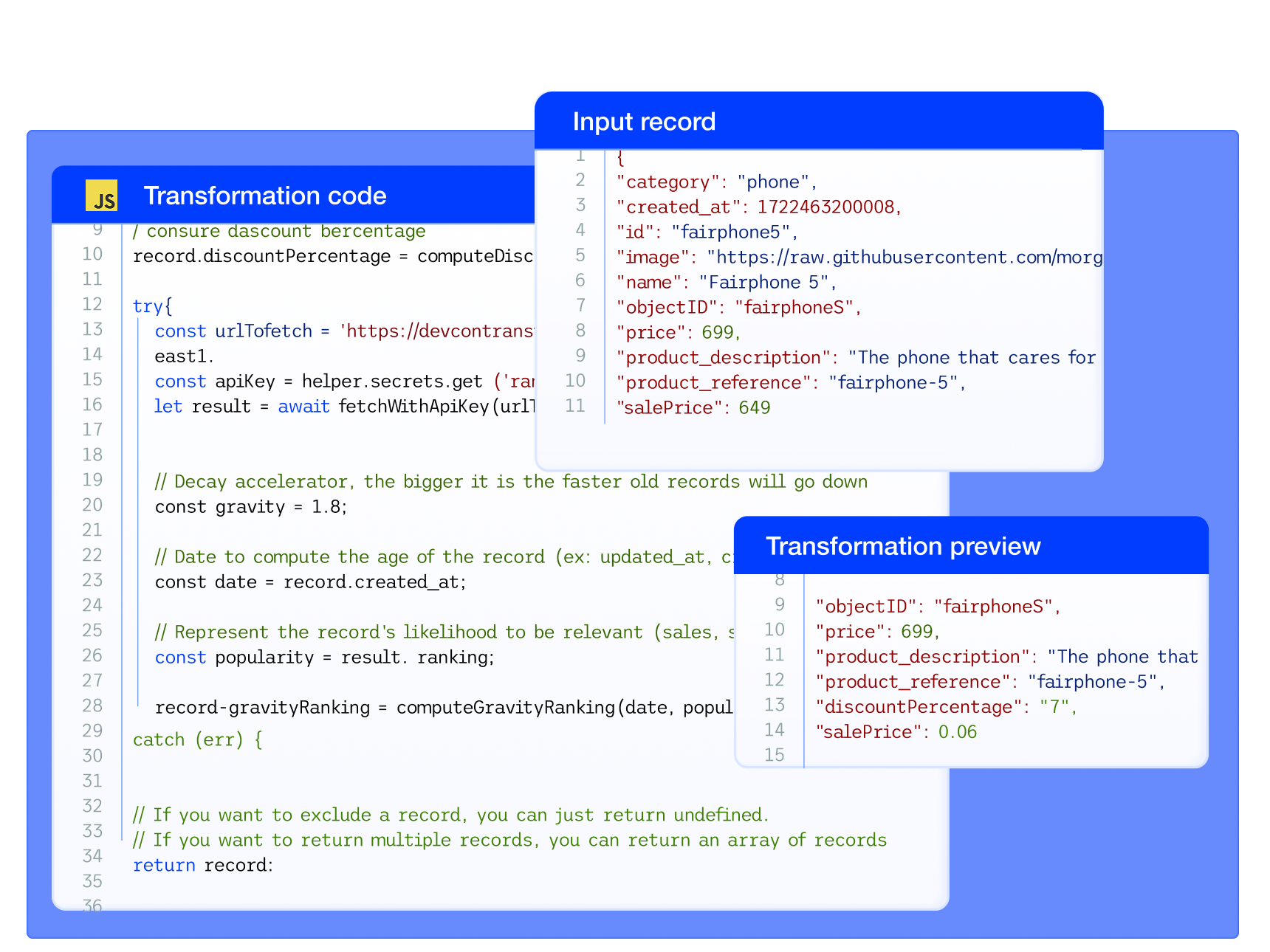 code editor illustration